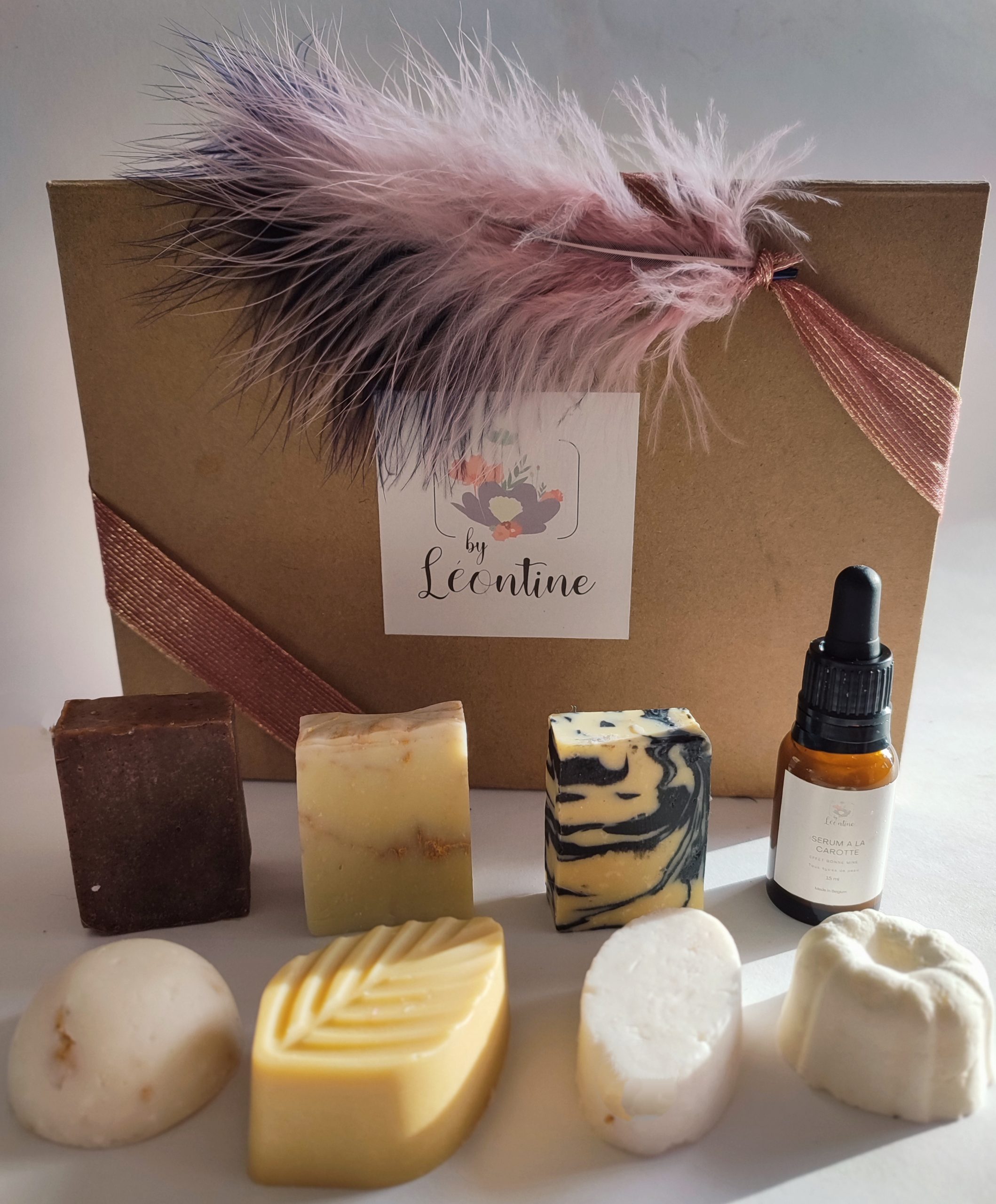 Coffret cadeau 3 savons 60g